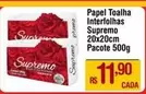 Oferta de Supremo - Papel Toalha Interfolhas por R$11,9 em Super Muffato