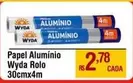 Oferta de Wyda - Papel Alumínio Rolo por R$2,78 em Super Muffato