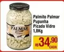 Oferta de Palmar - Palmito  Pupunha Picado Vidro 1,8kg por R$34,9 em Super Muffato