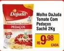 Oferta de Molho - Molho Dajuda Tomate Com Pedacos por R$9,98 em Super Muffato