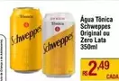 Oferta de Schweppes - Água Tônica Original Ou Zero Lata por R$2,49 em Super Muffato