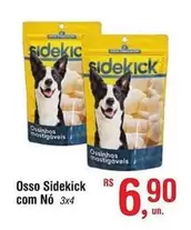 Oferta de Rs - Osso Sidekick Com No por R$6,9 em Fort Atacadista