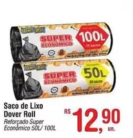 Oferta de Dover Roll - Saco De Lixo por R$12,9 em Fort Atacadista