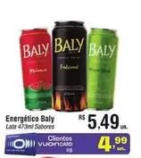 Oferta de Baly - Energético por R$5,49 em Fort Atacadista