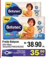 Oferta de Babysec - Fralda por R$38,9 em Fort Atacadista