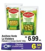 Oferta de La Violetera - Azeitona Verde por R$6,99 em Fort Atacadista