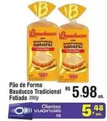 Oferta de Bauducco - Pão De Forma Tradicional por R$5,98 em Fort Atacadista