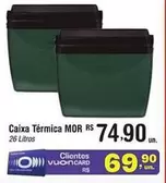 Oferta de Mor - Caixa Térmica por R$74,9 em Fort Atacadista