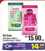 Oferta de Seda - Kit por R$15,9 em Fort Atacadista