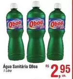 Oferta de Qboa - Água Sanitária por R$2,95 em Fort Atacadista