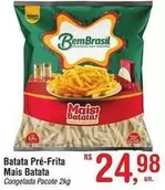 Oferta de Mais batata - Batata Pre-frita por R$24,98 em Fort Atacadista