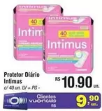 Oferta de Intimus - Protetor Diário por R$10,9 em Fort Atacadista