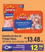 Oferta de Seara - Coxinha Da Asa De Frango por R$13,48 em Fort Atacadista