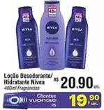 Oferta de Nivea - Loção Desodorante/ Hidratante por R$20,9 em Fort Atacadista