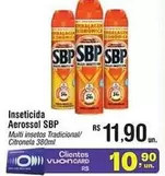 Oferta de SBP - Inseticida Aerossol por R$11,9 em Fort Atacadista