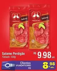 Oferta de Perdigão - Salame por R$9,98 em Fort Atacadista