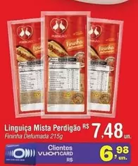 Oferta de Perdigão - Linguiça Mista por R$7,48 em Fort Atacadista