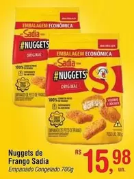 Oferta de Sadia - Nuggets De Frango por R$15,98 em Fort Atacadista