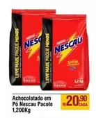 Oferta de Nescau - Achocolatado Em Po Pacote por R$20,9 em Max Atacadista