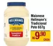 Oferta de Hellmann's - Maionese Tradicional Pote por R$9,9 em Max Atacadista