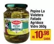 Oferta de La Violetera - Pepino  Fatiado Agridoce por R$10,98 em Max Atacadista