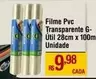 Oferta de Filme Transparente G-Util por R$9,98 em Max Atacadista