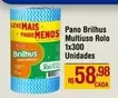 Oferta de Leve - Pano Multiuso Rolo por R$58,98 em Max Atacadista