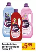 Oferta de Mon Bijou - Amaciante por R$5,99 em Max Atacadista