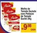 Oferta de Daju - Molho De Tomate por R$9,98 em Max Atacadista