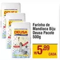 Oferta de De   - Farinha De Mandioca Biju por R$5,89 em Max Atacadista