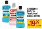 Oferta de Listerine - Anticeptico Tradicional por R$19,99 em Max Atacadista