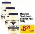 Oferta de Hemmer - Maionese Tradicional por R$6,99 em Max Atacadista