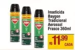 Oferta de Baygon - Inseticida Tradicional Aerossol por R$11,99 em Max Atacadista