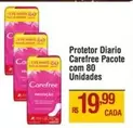 Oferta de Carefree - Protetor Diário por R$19,99 em Max Atacadista