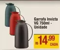 Oferta de Invicta - Garrafa  Vg 750ml por R$14,99 em Max Atacadista