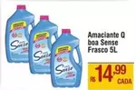 Oferta de Sense - Amaciante Q Boa Frasco por R$14,99 em Max Atacadista