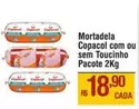 Oferta de Copacol - Mortadela Compacol Com Ou Sem por R$18,9 em Max Atacadista