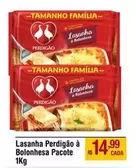 Oferta de Perdigão - Lasanha por R$14,99 em Max Atacadista