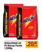 Oferta de Nescau - Achocolatado Em Pó Pacote por R$20,9 em Max Atacadista