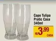 Oferta de Casa - Copo Tulipa Pratic por R$3,99 em Max Atacadista