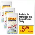 Oferta de De   - Farinha De Mandioca Biju por R$5,89 em Max Atacadista