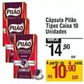 Oferta de Pilão - Cápsula Tipos Caixa 10 Unidades por R$14,9 em Max Atacadista