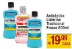 Oferta de Listerine - Anticeptico Tradicional por R$19,99 em Max Atacadista