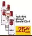 Oferta de Smirnoff - Vodka Red por R$25,99 em Max Atacadista