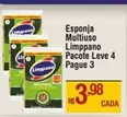 Oferta de Limppano - Esponja por R$3,98 em Max Atacadista