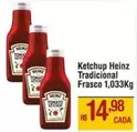 Oferta de Heinz - Ketchup Tradicional por R$14,98 em Max Atacadista