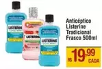 Oferta de Listerine - Anticeptico Tradicional por R$19,99 em Max Atacadista