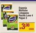 Oferta de Limppano - Esponja por R$3,98 em Max Atacadista