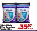 Oferta de C-Vale - Filé De Tilápia C.vale Congelado por R$35,97 em Max Atacadista