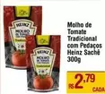 Oferta de Heinz - Molho De Tomate Tradicional Com Pedaços por R$2,79 em Max Atacadista